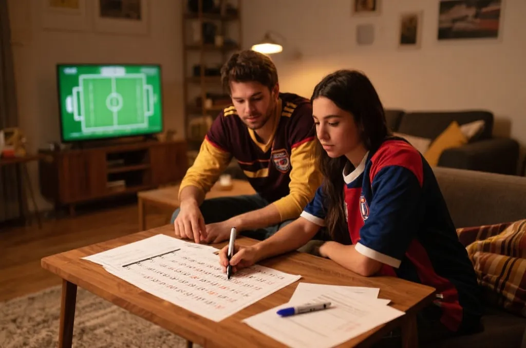 球迷在不同时间段观看世界杯的场景